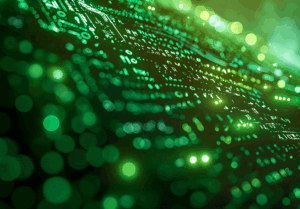 AI and data visual animation